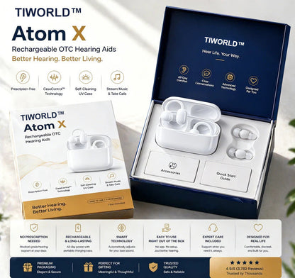 🔥 Today Only! 👂 Atom X Smart Hearing Aids — Hear Clearly, Feel Confident Again 💖🔊