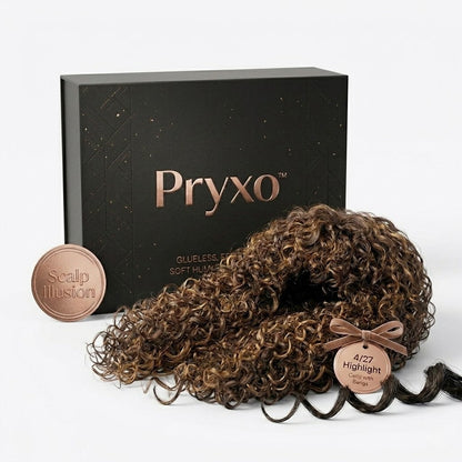 Human Hair Curly Wig with Bangs – Shaggy Waves✨