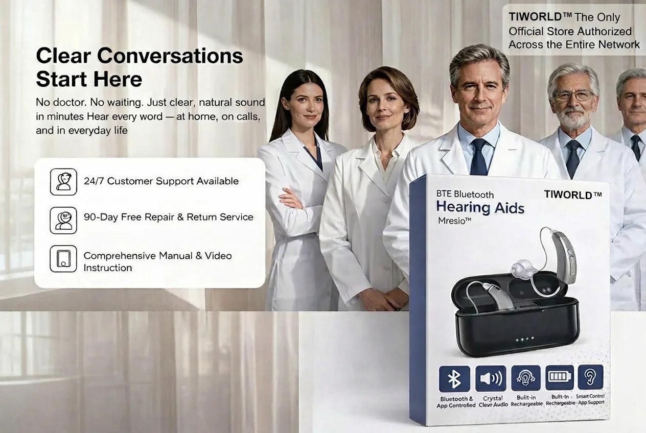 🌸💰 Save Big –TIWORLD™ Hearing Aid 🌐🎧 – Clear Sound, Noise Reduction, AI Translation Option 🐷