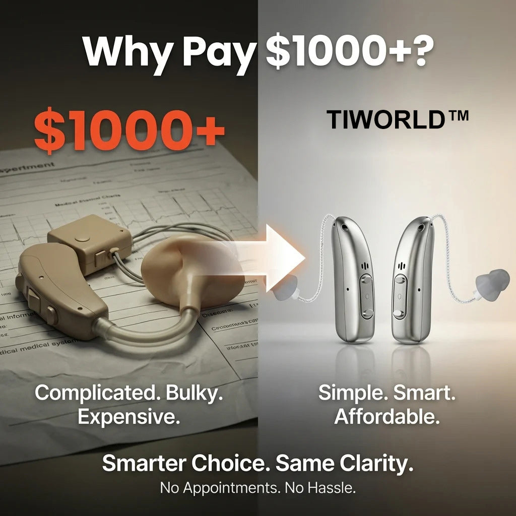🌸💰 Save Big –TIWORLD™ Hearing Aid 🌐🎧 – Clear Sound, Noise Reduction, AI Translation Option 🐷